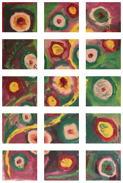 Cell Painting +270 degrees clockwise rotation sliced up