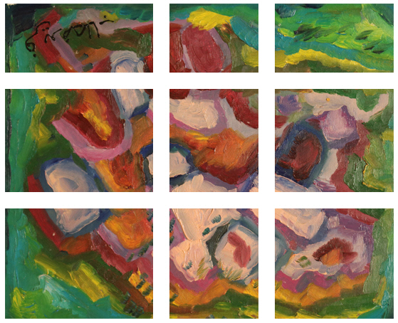 Marriage Stages Painting +180 degrees clockwise rotation sliced up