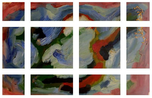 Life Stages Painting +270 degrees clockwise rotation sliced up
